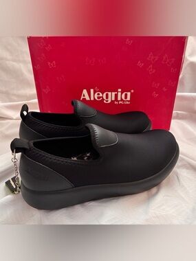 Alegria Eden size 37 Black Slip-On Comfort Clogs